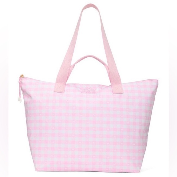 LoveShackFancy Handbags - Limited edition PINK Victoria’s Secret x LoveShackFancy Pink Gingham Tote Bag
